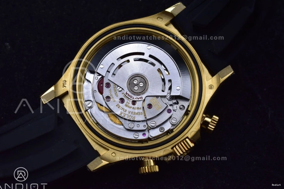 Steel Strap flex on Best Daytona DD4130 1:1 904L VSF Dial 116518 Edition YG Oyster 0223